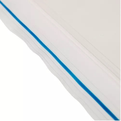 Bolsa Zipper Transparente 18x20 Cm. Pack 25 Un.