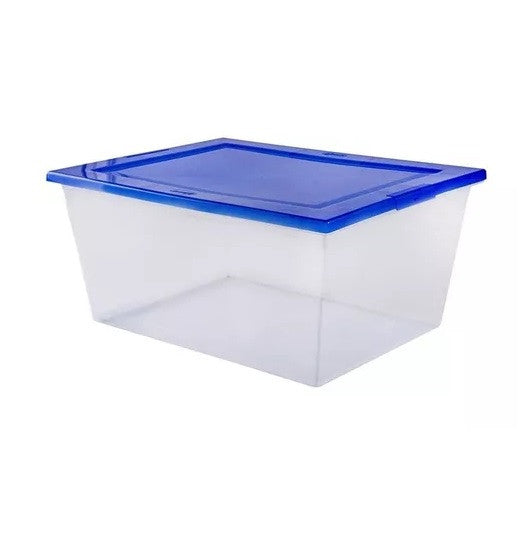 Caja Organizadora 15 Litros Wenco Mybox Cierre Click