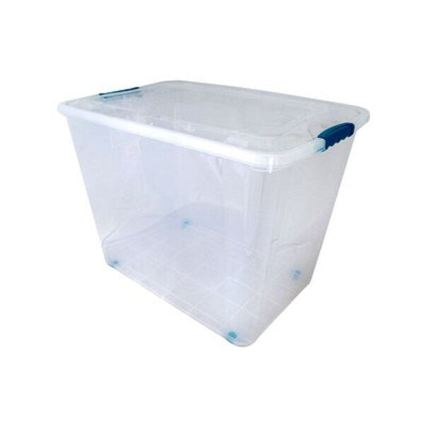 Caja Organizadora 72 Lts Con Ruedas. / Pack 3 Un.