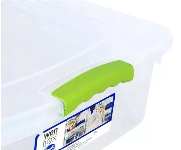 Caja Organizadora Wenbox Transparente 32 Litros Wenco