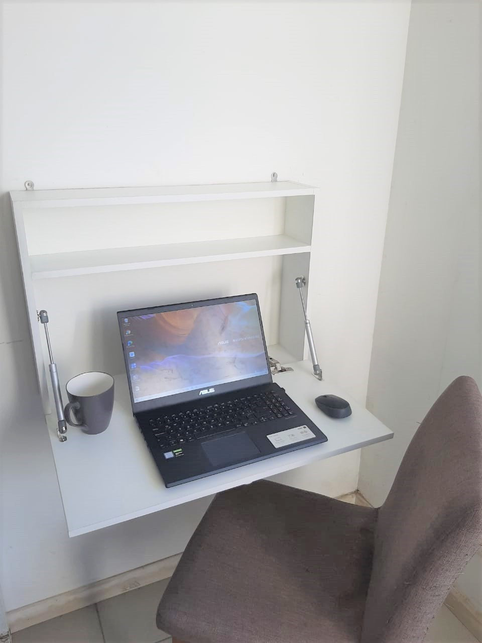 Escritorio de pared Plegable