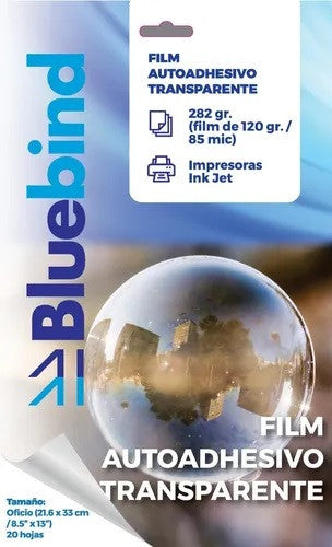 Film Autoadhesivo imprimible oficio 20 un.