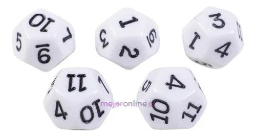 Dados para juegos de rol 15 un.
