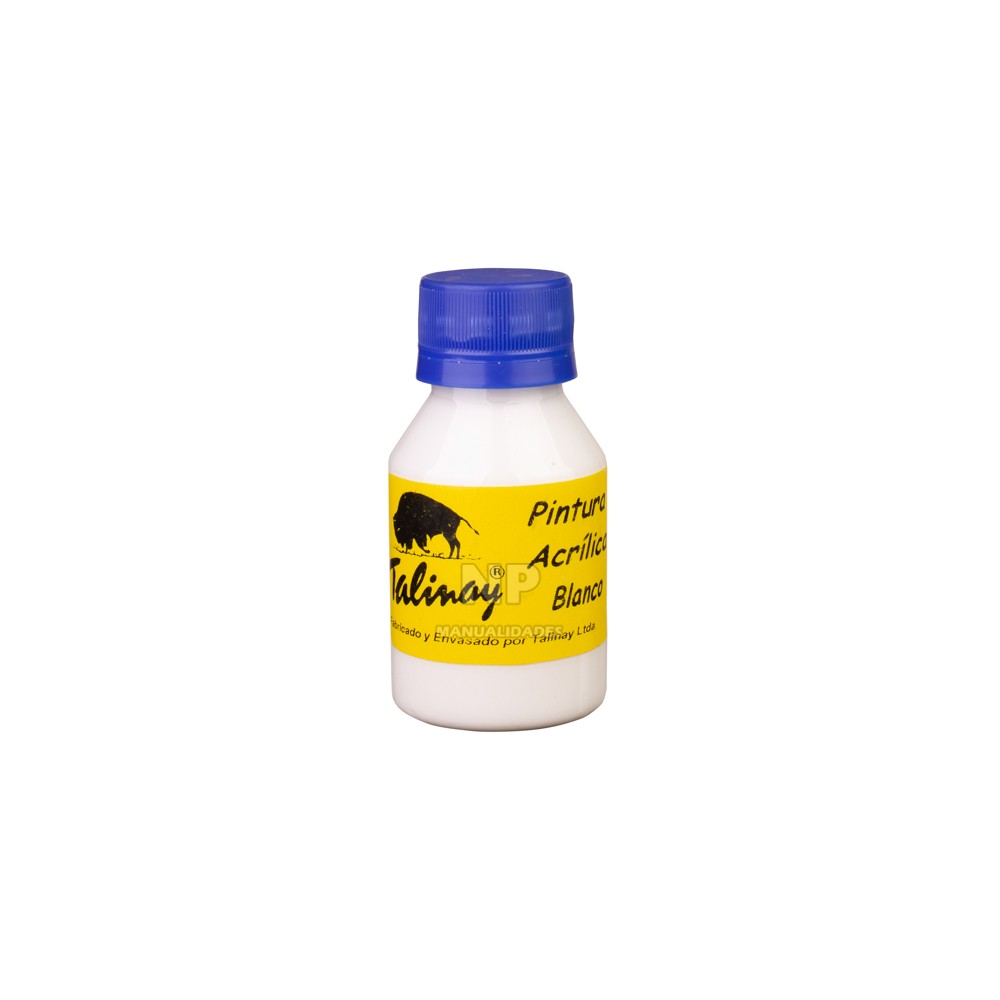 Pintura Acrílica Blanca 75 Ml.