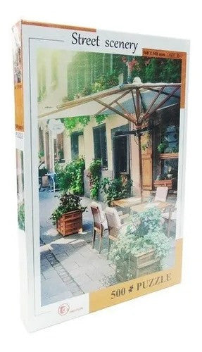 Puzzle café Parisino 500 piezas