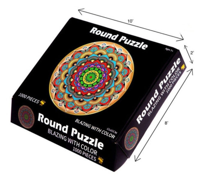 Puzzle redondo Mandala 1000 piezas