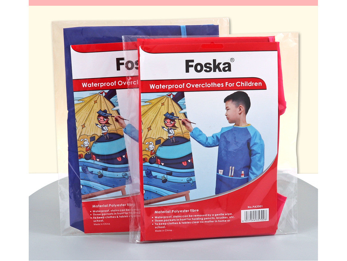 Pechera de arte para niños