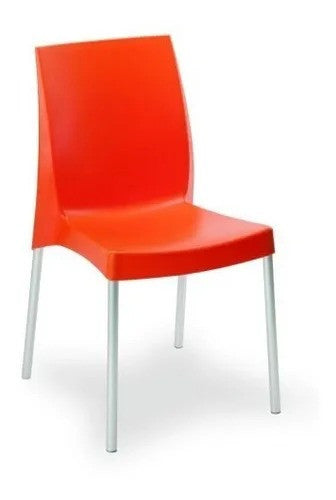 Silla sin brazo Ada para terraza