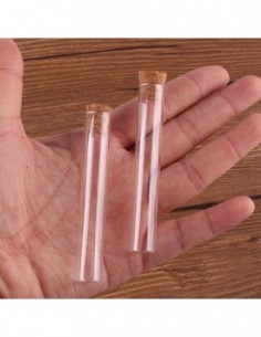 Tubo De Ensayo 18 Cm. +...