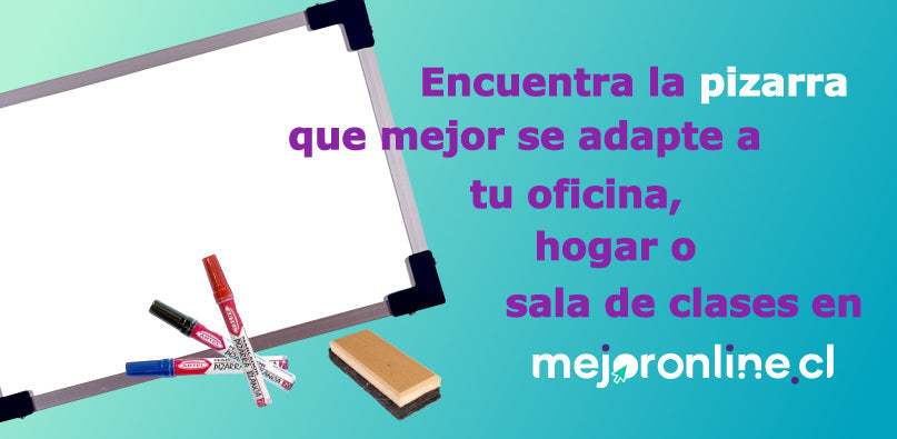 Escritorio y pizarras