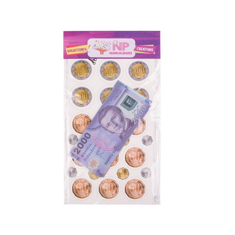 10 Set De Monedas Y Billetes Para Recortar Np Manualidades