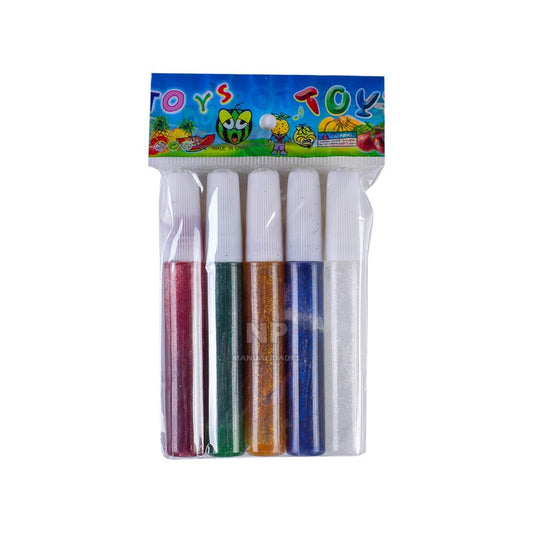 Adhesivo Glitter 5 Colores