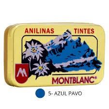 Anilinas Montblanc 25 grs. colores