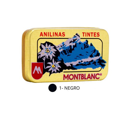 Anilinas Montblanc Negro Pack 3 Un.