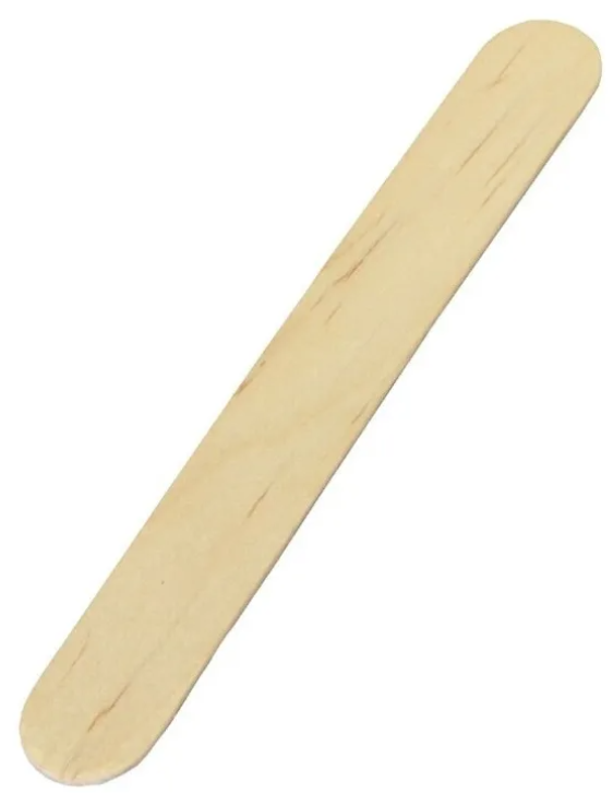 Baja Lenguas De Madera Pack 100 Un.