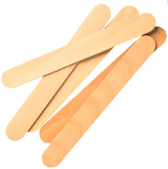 Baja Lenguas De Madera Pack 100 Un.