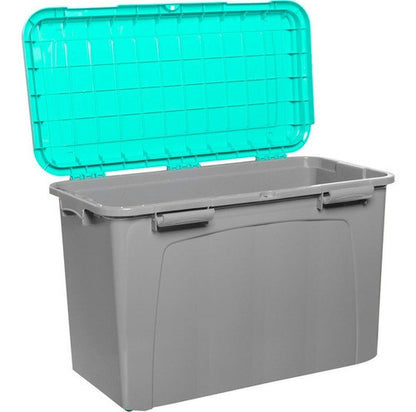 Baul Caja Organizadora 123 Lt. Con Ruedas