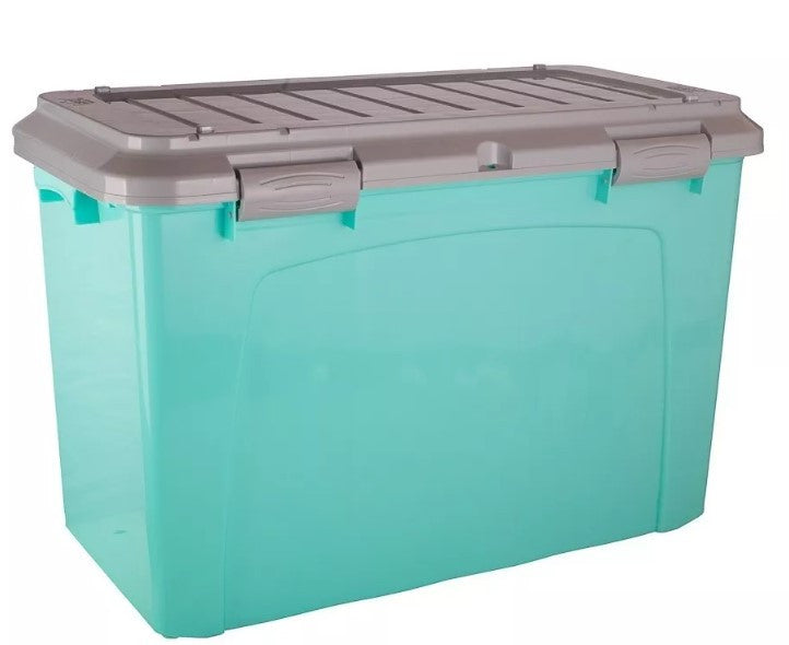 Baul Caja Organizadora 123 Lt. Con Ruedas