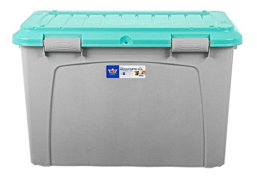 Baul Caja Organizadora 123 Lt. Con Ruedas