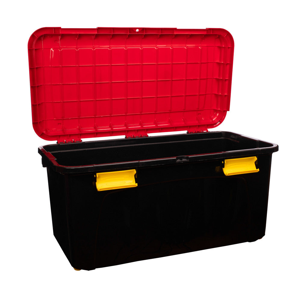 Baul Caja Organizadora 90 Lt. Con Ruedas