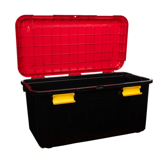 Baul Caja Organizadora 90 Lt. Con Ruedas