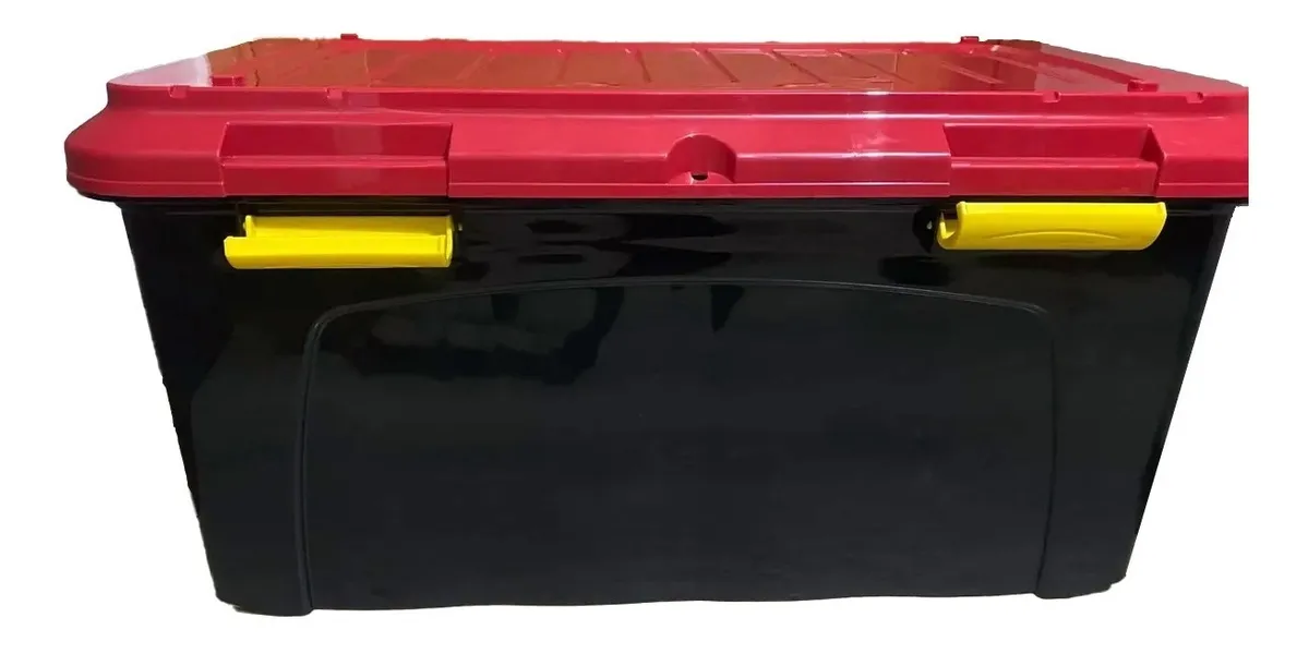 Baul Caja Organizadora 90 Lt. Con Ruedas