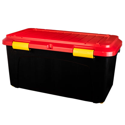 Baul Caja Organizadora 90 Lt. Con Ruedas