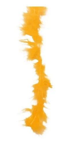 Boa de plumas blancas de ganso 2 mt.
