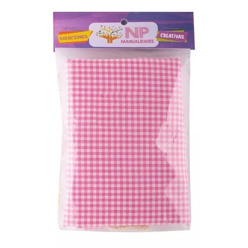 Bolsa De Género Cuadrillé 20x20 Cm. Pack 3 Un.