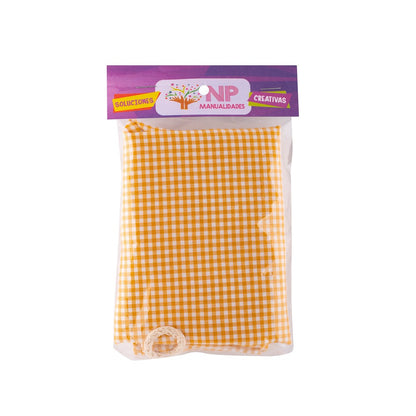 Bolsa De Género Cuadrillé 20x20 Cm. Pack 3 Un.