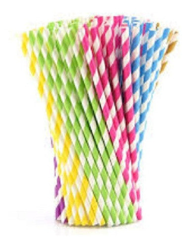 Bombilla De Papel Ecológica / 500 Un.