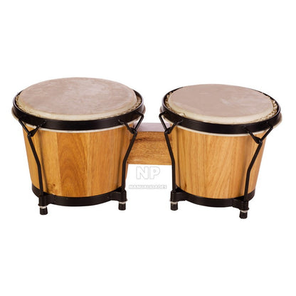 Bongó De Percusión De Madera
