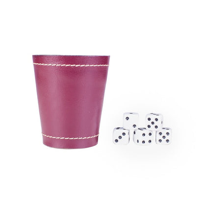 Cacho De Cuero 1 Un + 5 Dados