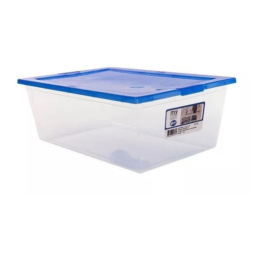 Caja Organizadora 15 Litros Wenco Mybox Cierre Click