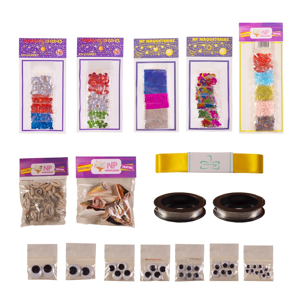 Caja Organizadora 5 Lts  Con Set De Manualidades