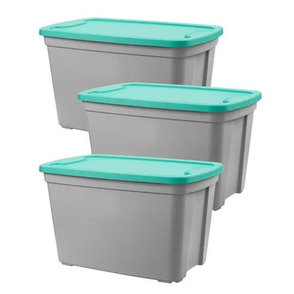 Caja Organizadora Megaforte 75 Lts. / Pack 3 Un.