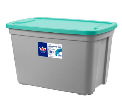Caja Organizadora Megaforte 75 Lts. / Pack 3 Un.