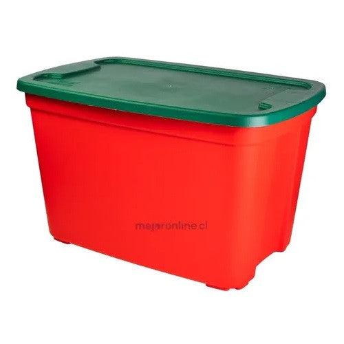 Caja Organizadora Megaforte 75 Lts. / Pack 3 Un.