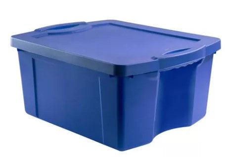 Caja Organizadora Resistente Fullbox 55 Litros Azul