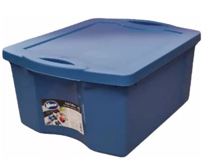 Caja Organizadora Resistente Fullbox 55 Litros Azul