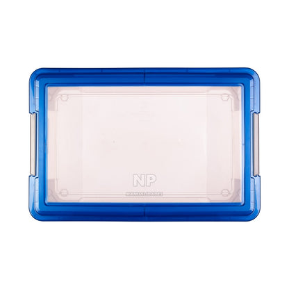 Caja Organizadora Transparente 65 Lts Con Broches