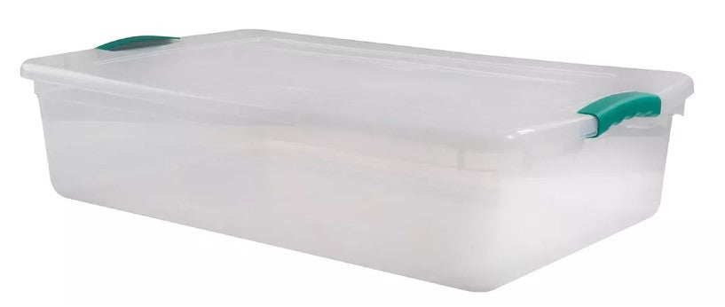 Caja Organizadora Wenbox Transparente 32 Litros Wenco