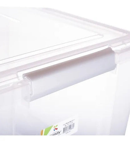 Caja Transparente 68 Lt Urna De Votación / Pack 3 Un.