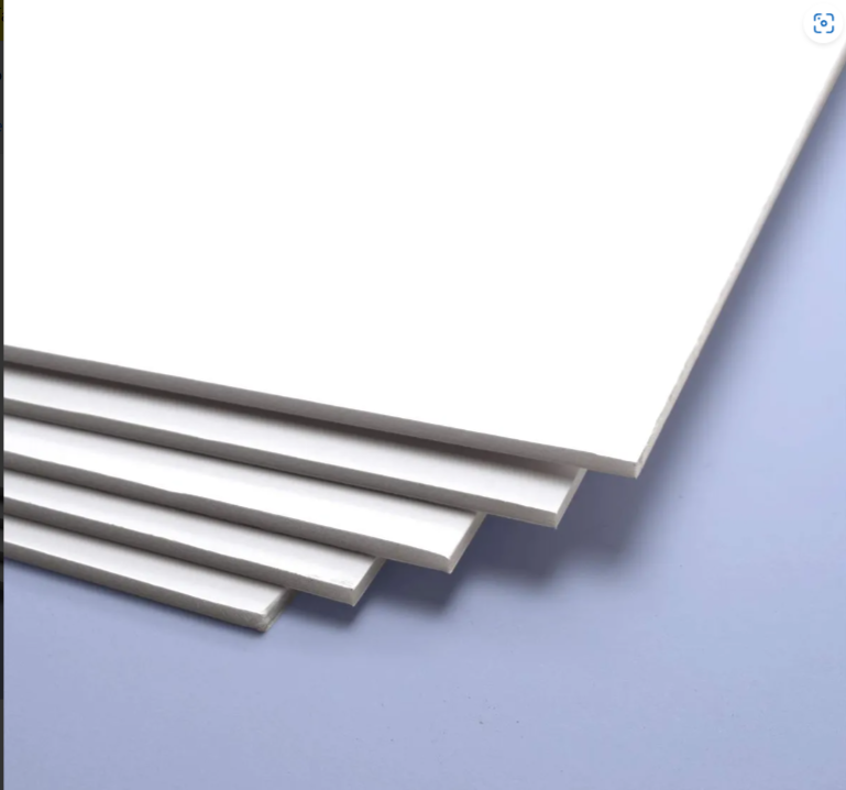 Carton Pluma 50x70 Cms. Espesor 3 Mm. Pack 3 Un.