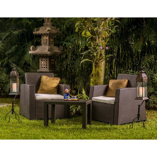 Set Ratan Balcon O Terraza Tavarua