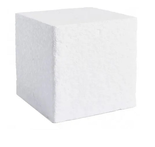 Cubo De Plumavit 20 Cm. Alta Densidad