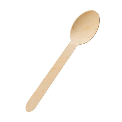 Cucharas ecológicos de madera 100 un.