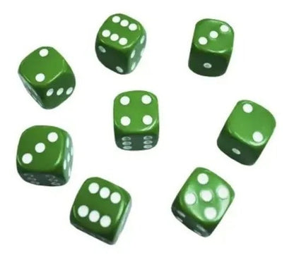 Dados de colores 50 un.