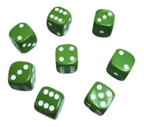 Dados de colores 50 un.