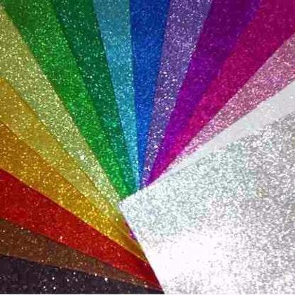 Goma Eva Glitter 40x60 cm Pack 10 un.